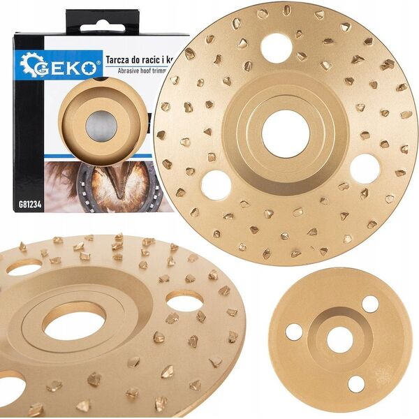 Tarcza do korekcji racic i kopyt 125mm – średnioziarnista (50)