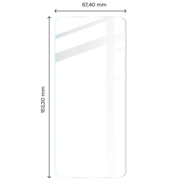 Bizon Glass Clear tempered glass - 3 pcs. + lens glass Samsung Galaxy A33