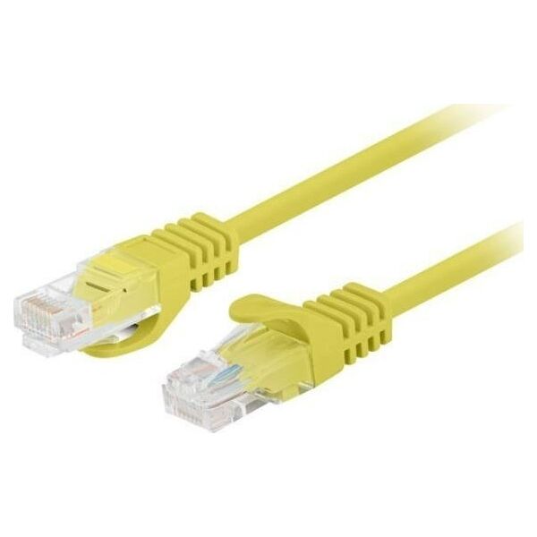 Lanberg Patchcord Lanberg UTP kat.5e 2m żółty 10-Pack