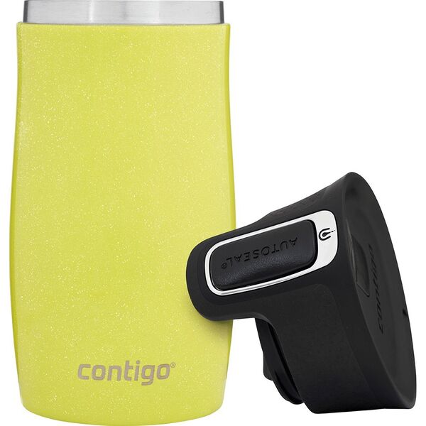 Contigo Kubek termiczny Contigo West Loop Mini 300ml - żółty metalik