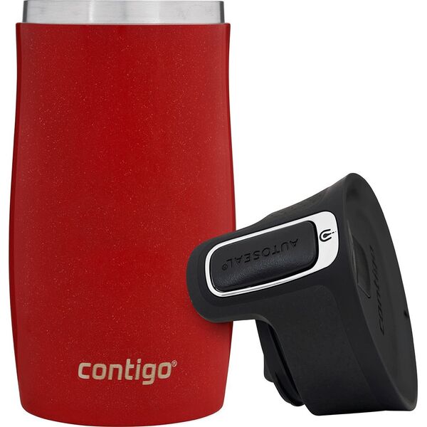 Contigo Kubek termiczny Contigo West Loop Mini 300ml - czerwony metalik