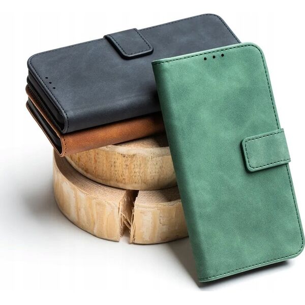 Kabura TENDER Book do XIAOMI Redmi Note 14 5G zielony
