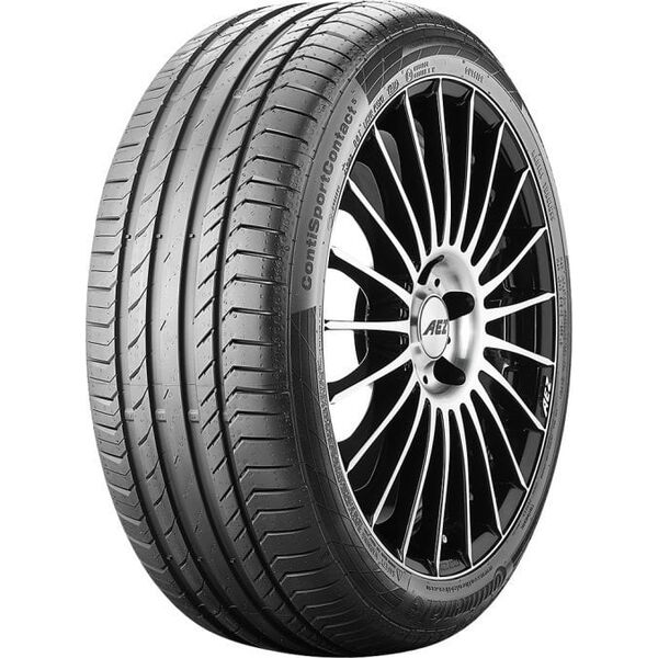 CONTINENTAL ContiSportContact 5 SUV Letnia Opona 4x4/SUV FR XL VOL etykiety: opory toczenia - C, przyczepność na mokrej nawierzchni - A, hałas zewnętrzny - 72 dB (B)