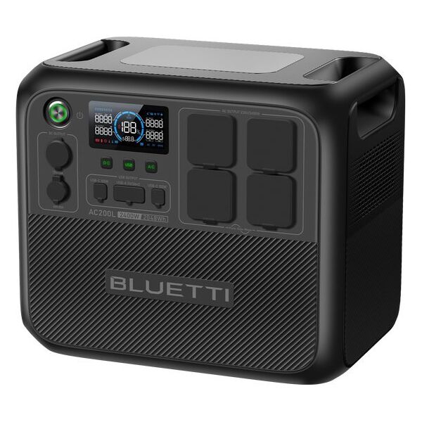 Przenośna stacja zasilania BLUETTI AC200PL 2400W 2048 Wh (P-AC200L-EU-GY-BL-010)