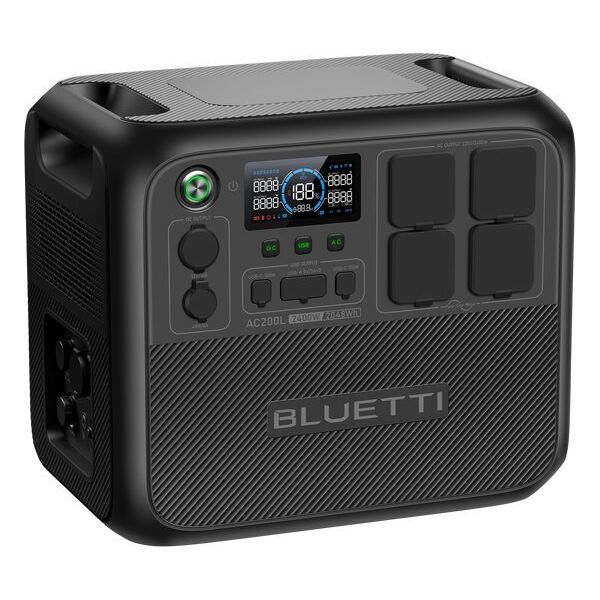 Przenośna stacja zasilania BLUETTI AC200PL 2400W 2048 Wh (P-AC200L-EU-GY-BL-010)