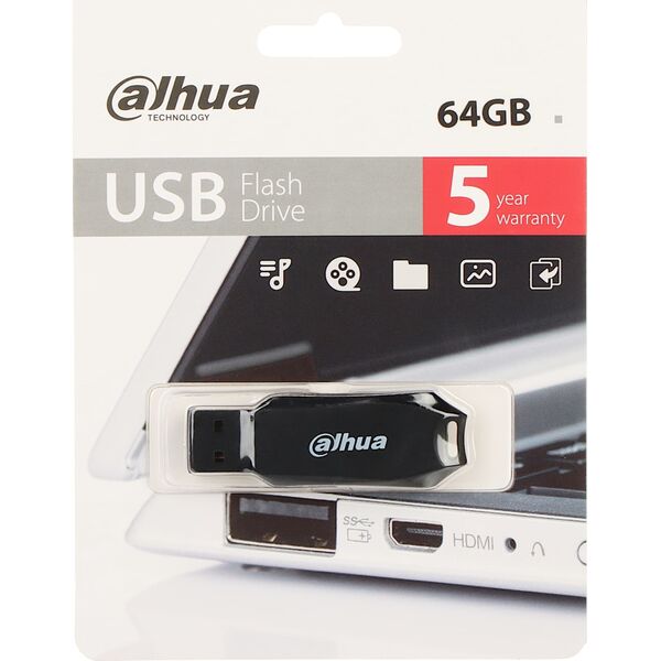 PENDRIVE USB-U176-20-64G 64 GB USB 2.0 DAHUA