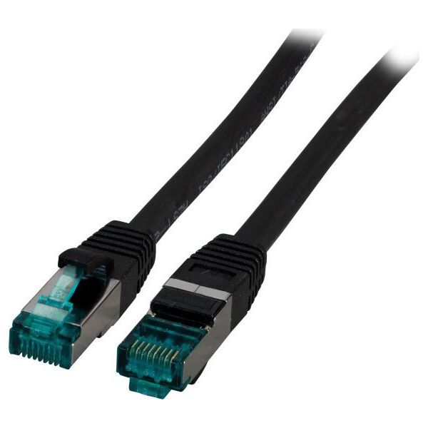 EFB EFB RJ45 Patchkabel S/FTP, Cat.6A, LSZH, 50m, schwarz