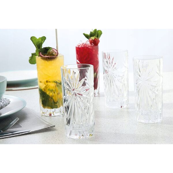 Crystal glasses RCR OASIS, 360 ml, 6 pcs.