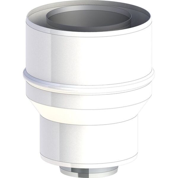 Προσαρμογέας Jeremias 60/100-80/125 για λέβητα Vaillant, Termet [75F9011821001080125] - TWIN1821001080125