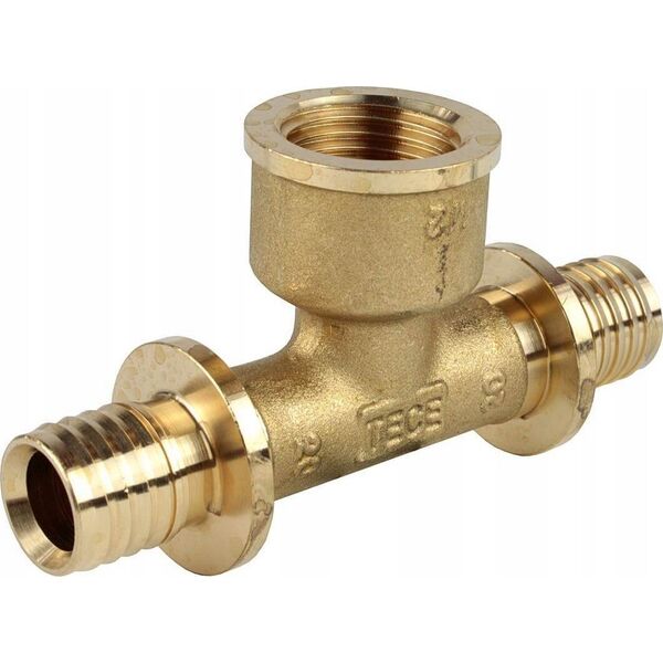 Tece Τρίοδης ορειχάλκινη σύνδεση GW 25mm x 1/2" x 25mm (769522)
