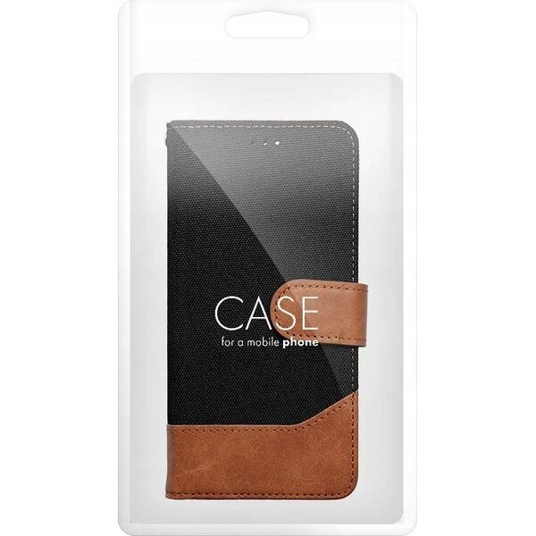 Kabura JEANS Book do XIAOMI Redmi NOTE 14 4G (GLOBAL - 163.25mm x 76.55mm x 8.16mm) czarny