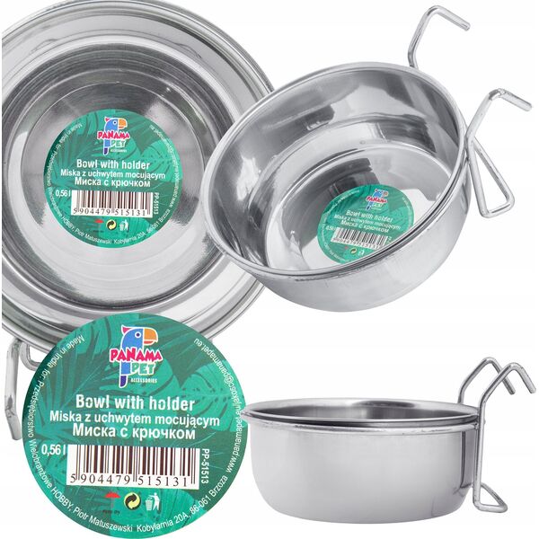 Panama Pet Panama Μπολ Pet bird 0,56 l, κρεμαστό 6457182 5904479515131