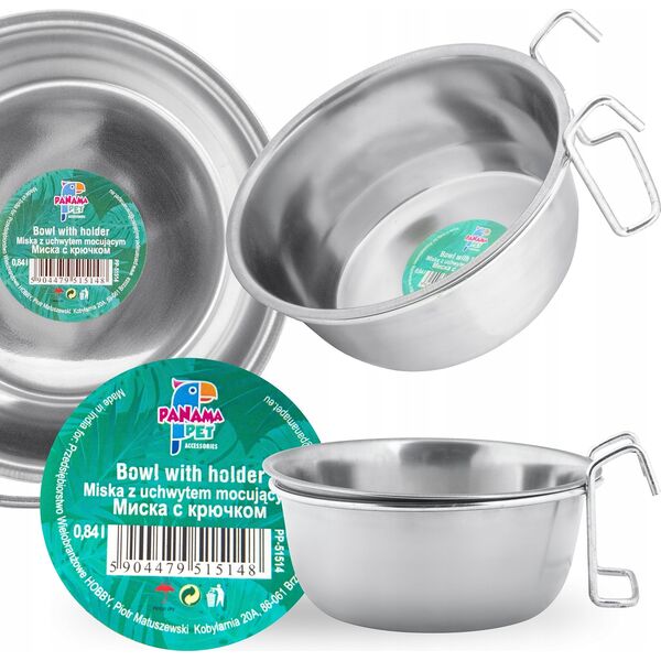 Panama Pet Panama Μπολ πουλιού Pet 0,84 l, κρεμαστό 6457183 5904479515148