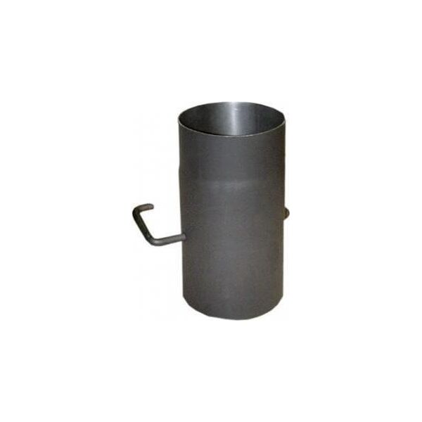 WADEX Μαύρος σωλήνας με αποσβεστήρα WK13 180x250mm πάχους 2mm