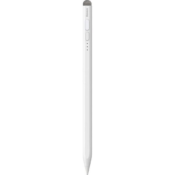 Rysik Baseus Rysik długopis aktywny + pasywny Baseus Stylus z wskaźnikiem baterii (biały)