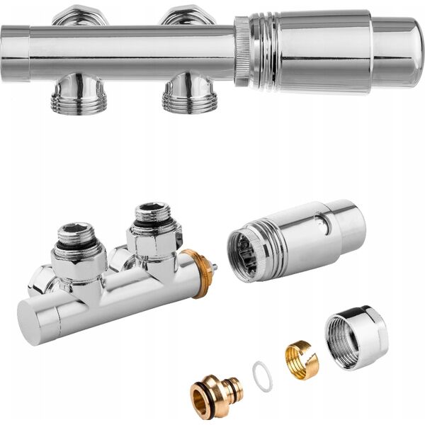 Invena INVENA DUOPLEX ΓΙΑ ΚΑΤΩ ΣΥΝΔΕΣΗ 50MM ΧΡΩΜΙΟ - CZ-88-015