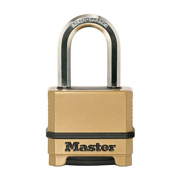 MasterLock Kłódka Excell 50mm cynkowana na szyfr BOR/OCT 9mm (M175EURDLF)