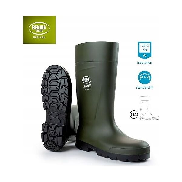 Sourcing Boots BEKINA Steplite Easy Grip O4, green 38