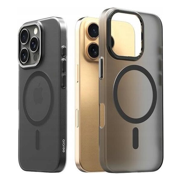 Araree Araree Aero Frame iPhone 16 Pro 6.3" Clear Black AR20-02121A 14125478 8809961115875