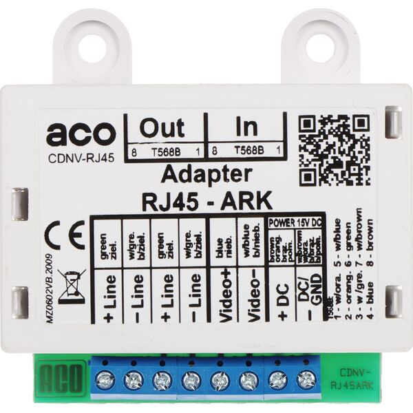 KONWERTER RJ45 CDNV-RJ45 ACO