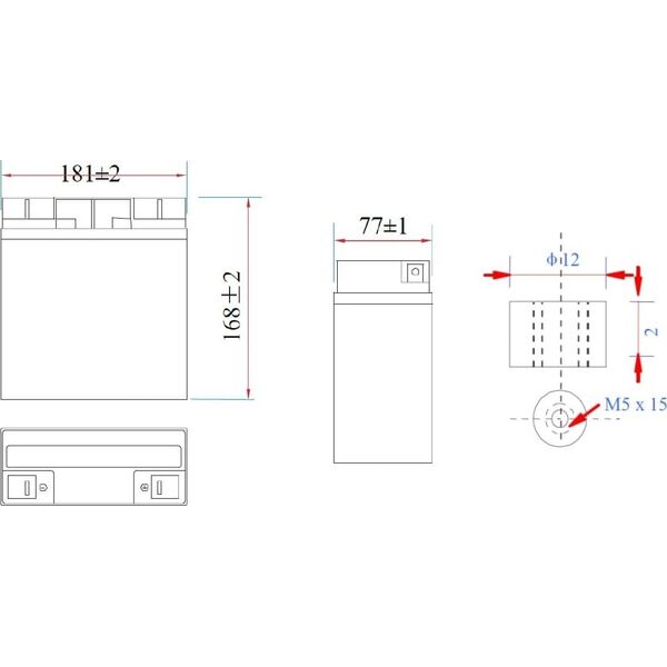 AKUMULATOR 12.8V/18AH/LIFEPO4-MWLJ MW Power