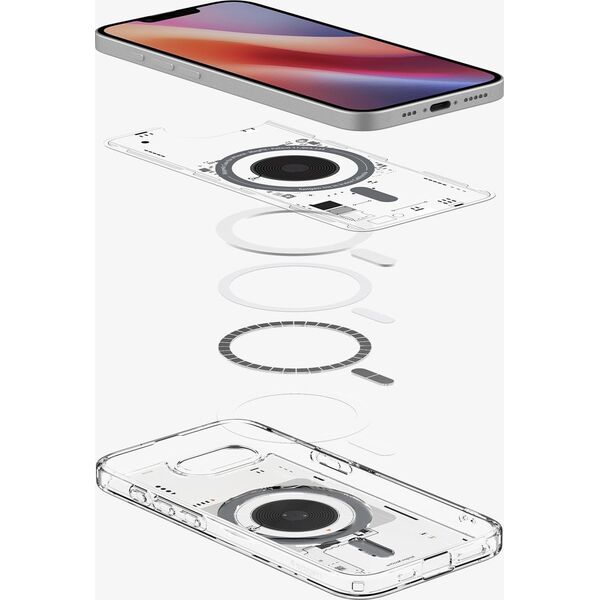 SPIGEN futerał ULTRA HYBRID MAG kompatybilny z MagSafe do IPHONE SE 4 2025 neo one