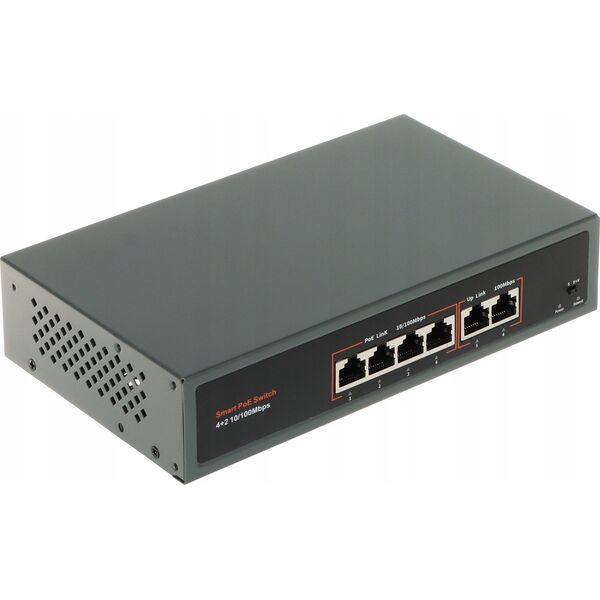 SWITCH POE APTI-POE0402-60W-ECO 4-PORTOWY