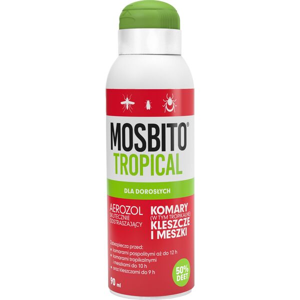 Odstraszacz na komary, meszki i kleszcze Mosbito Tr