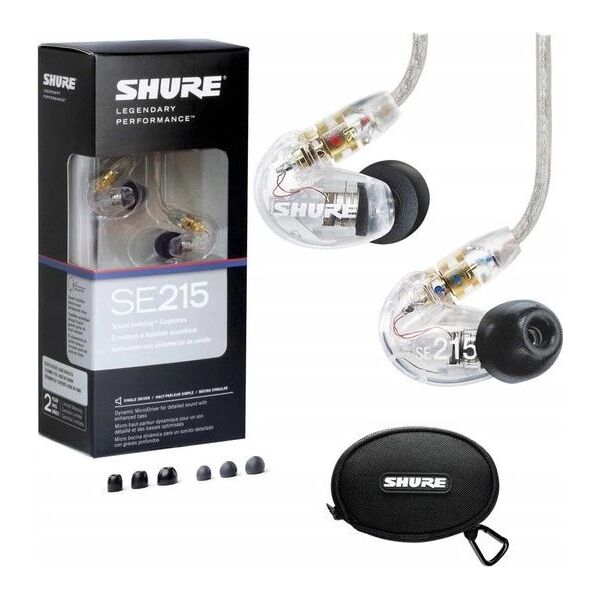 Słuchawki Shure SE215-CL-EFS