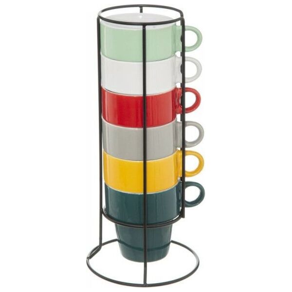 Dekoracja domu Komplet 6 filiżanek Colorama 260 ml