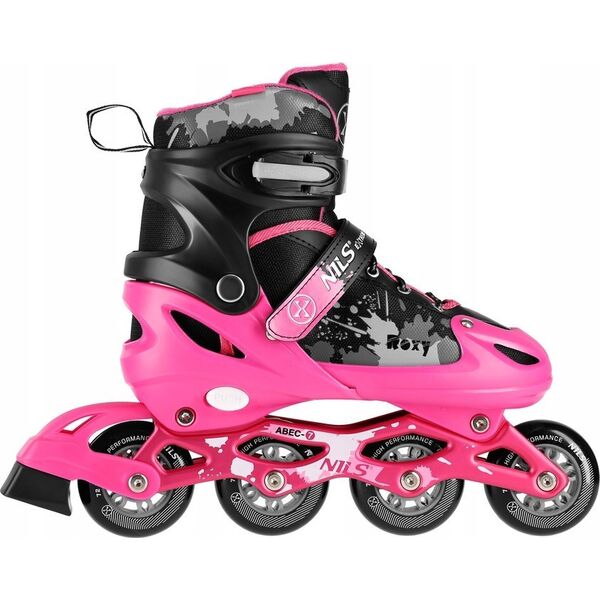 Rolki Nils Extreme NA18137A ŁYŻWOROLKI ROXY RÓŻOWE ROZM.M (35-38) NILS EXTREME