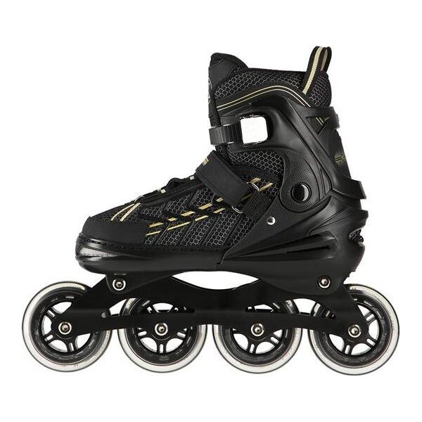 Nils Extreme NA1128 CZARNO-ZŁOTE ROZM. XL(43-45) ŁYŻWOROLKI NILS EXTREME