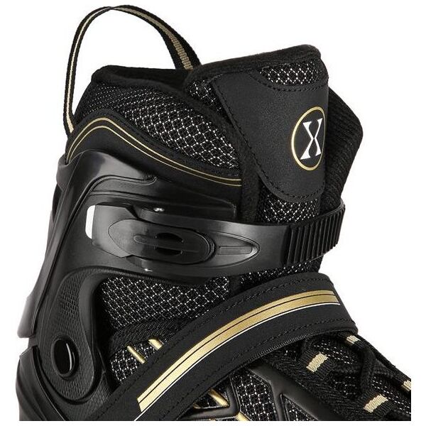 Nils Extreme NA1128 CZARNO-ZŁOTE ROZM. XL(43-45) ŁYŻWOROLKI NILS EXTREME