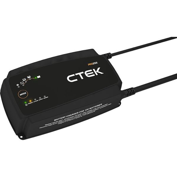 CTEK Pro 25S EU 300W 12 V 8504405590 40-194 Automatisk oplader 12 V 25 A