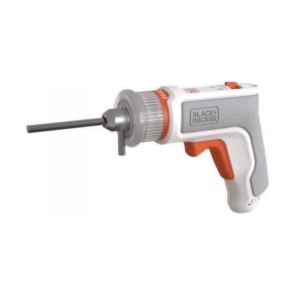 Black&Decker Black&Decker HEXDRIVER, cordless furniture screwdriver BCRTA01 (white/orange, 3.6 volts)