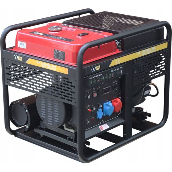 AGREGAT PRĄDOTWÓRCZY DY-18020DA-PRO 18 kW SENCI Dynamo