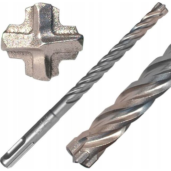 Concrete drill bit HiKOKI 4 Cutter Plus SDS+ 16x455mm
