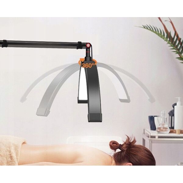 Lampa Led Kosmetyczna Bezcieniowa Do Makijażu Paznokci Przedłużania Rzęs / C180 / Biały