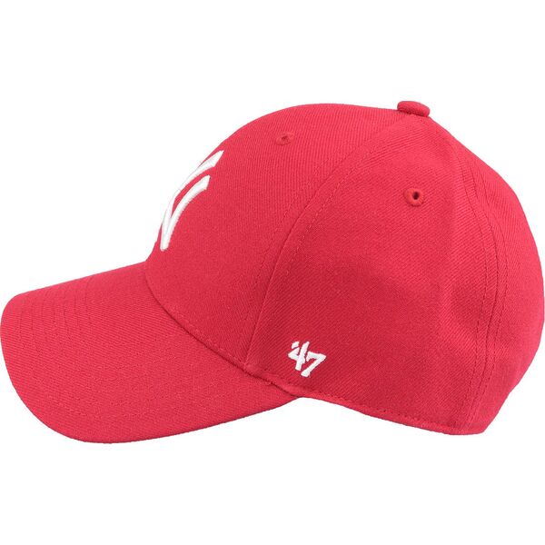 47 Brand Czapka z daszkiem Mlb New York Yankees Yth czerwona r. uniwersalny (B-MVP17WBV-RD)