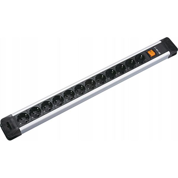 Πολύπριζο Bachmann Bachmann Power Socket Strip "Connectus", 9-port, με διακόπτη, καλώδιο σύνδεσης 2,0 m - 330.102