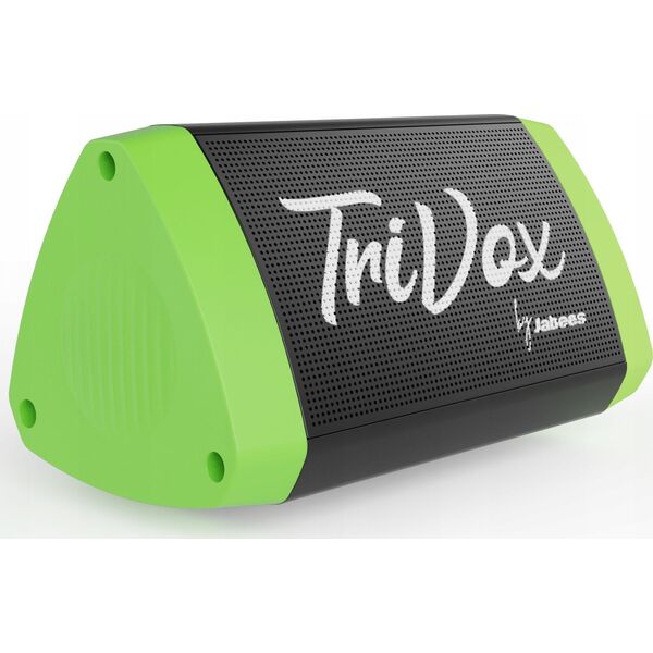 Głośnik Bluetooth Jabees Trivox 7w Wodoodporny Ip66 + Aux Radio Fm Microsd / Czarno - Zielony / Forest