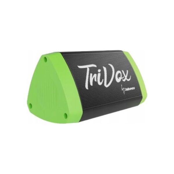 Głośnik Bluetooth Jabees Trivox 7w Wodoodporny Ip66 + Aux Radio Fm Microsd / Czarno - Zielony / Forest