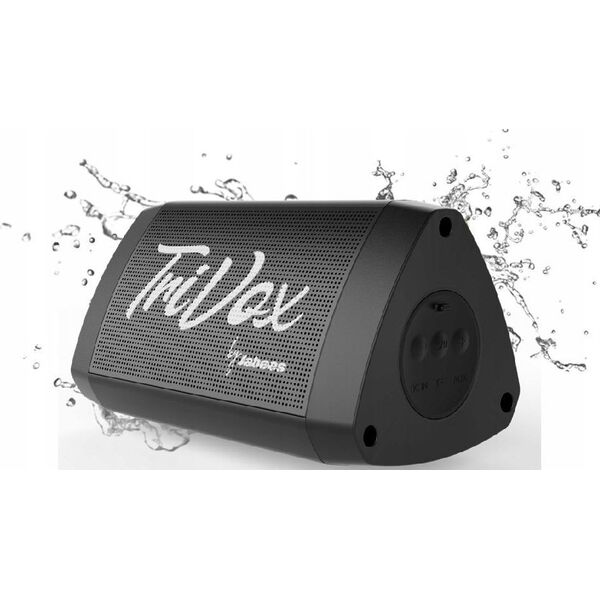 Głośnik Bluetooth Jabees Trivox 7w Wodoodporny Ip66 + Aux Radio Fm Micros / Czarny