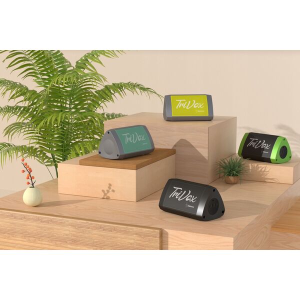 Głośnik Bluetooth Jabees Trivox 7w Wodoodporny Ip66 + Aux Radio Fm Microsd / Szaro - Żółty / Sunshine