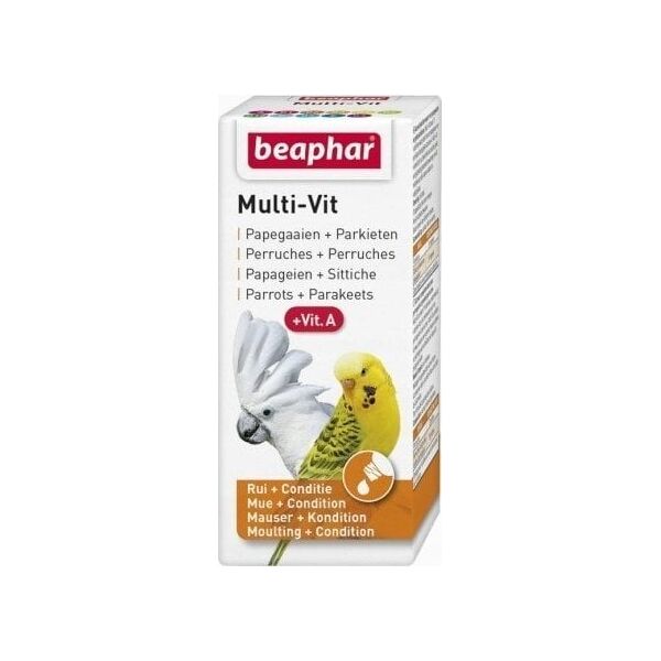 Beaphar Beaphar Multi-Vit Για Παπαγάλους - βιταμίνες για παπαγάλους 20ml