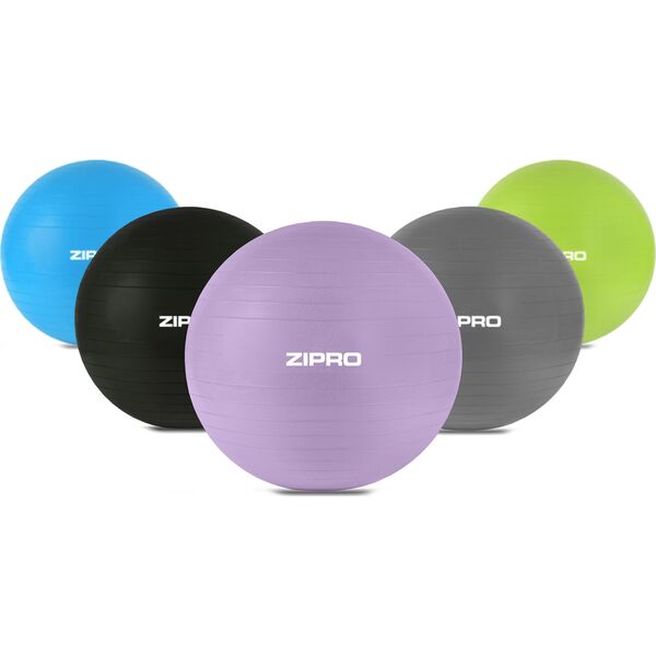 Zipro Piłka gimnastyczna Anti-Burst 55 cm fioletowa