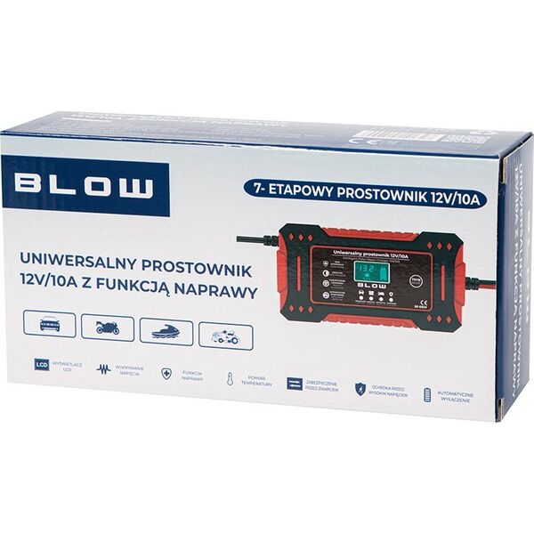 Blow 58-685# Prostownik automatyczny 12v/10a blow