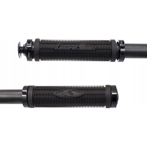 Λαβές τιμονιού Lizard Skins LIZARDSKINS CHARGER LOCK-ON μαύροι σφιγκτήρες 130mm μαύρο - LZS-LOCDS100