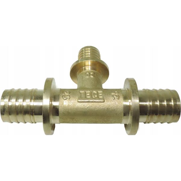 Tece Μειωτικό ταφ 25x20x25mm ορείχαλκος - 710515
