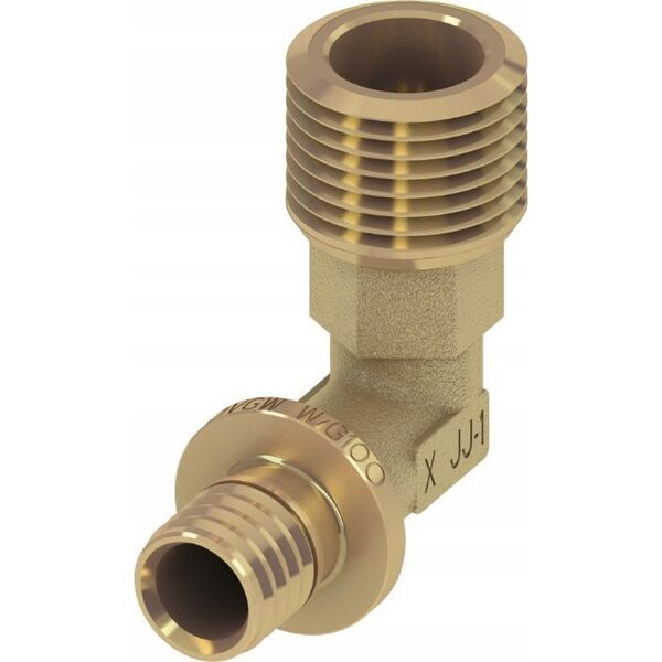 Tece Γωνιακός σύνδεσμος GZ 16x1/2" ορείχαλκος - 707516